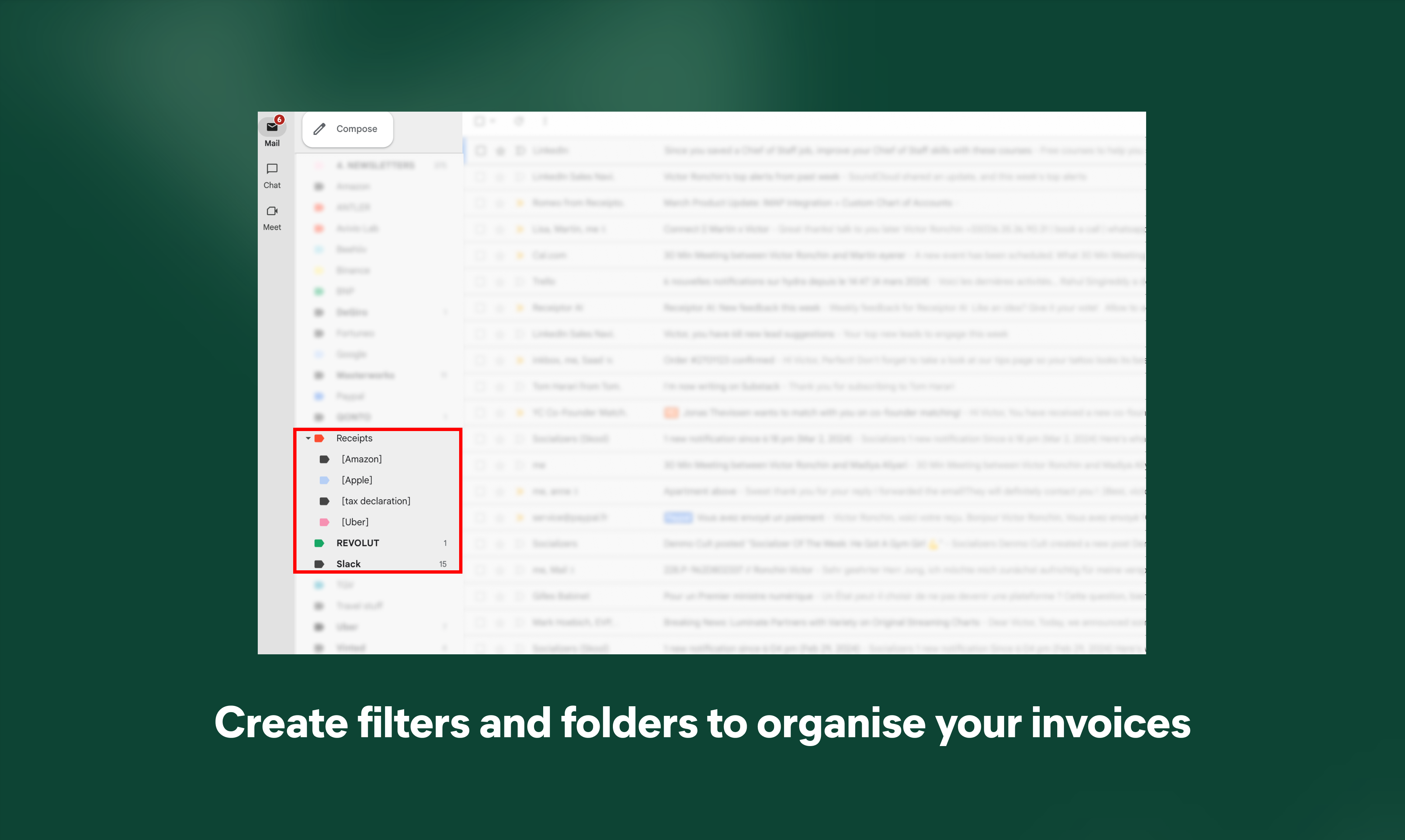 Create Email Labels and Filters