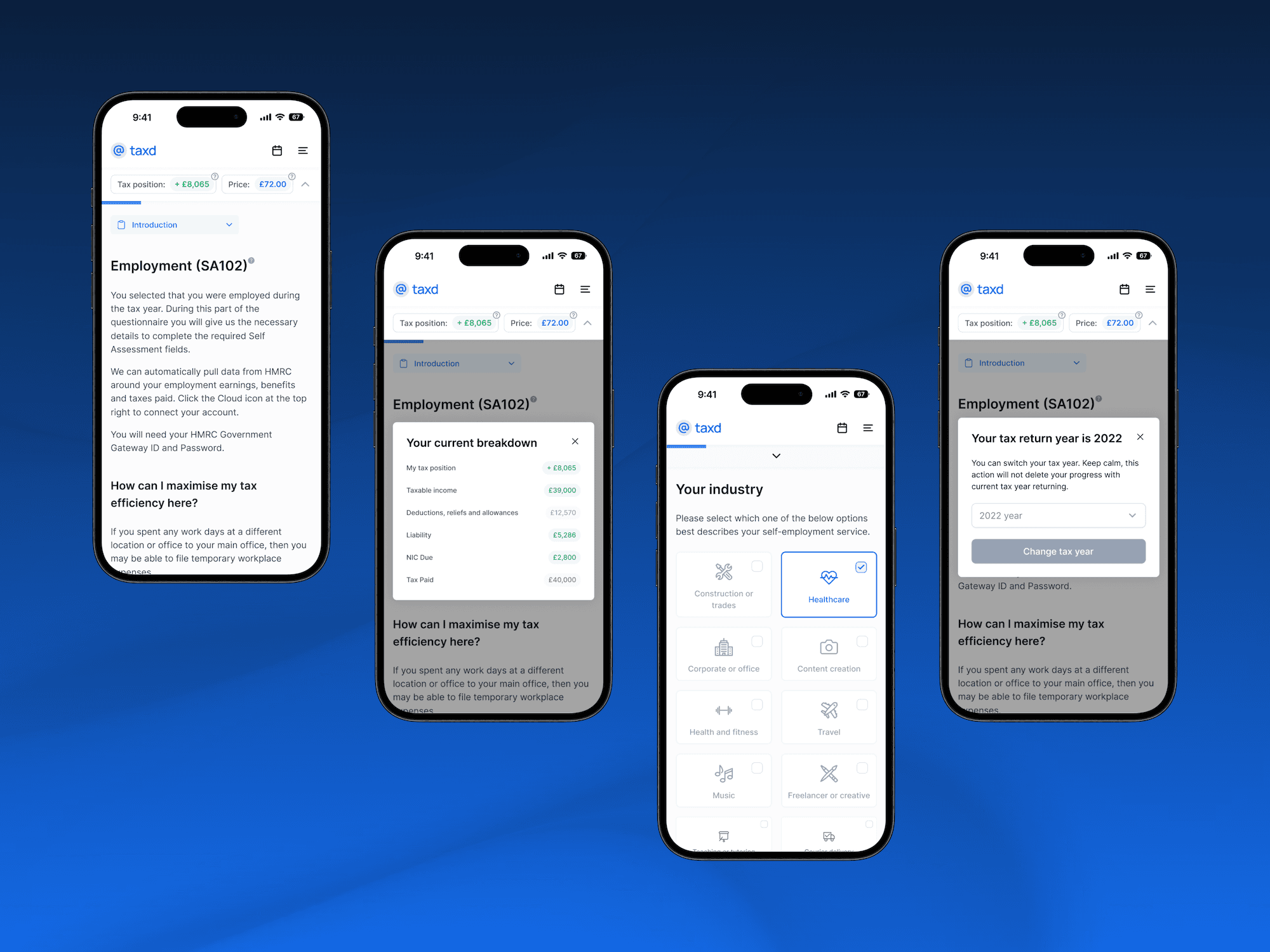 Screenshot 3 of Taxd